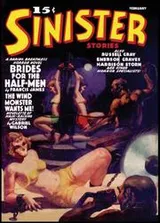 Cover of Sinister Stories 1 (Wildside Pulp Classics)