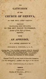 Cover of The catechism of the Church of Geneva