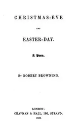 Cover of Christmas-eve and Easter-day