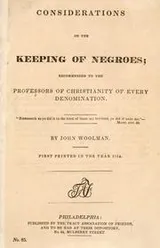 Cover of Considerations on the keeping of Negroes