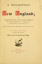 Cover of A description of New England