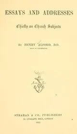 Cover of Essays and addresses