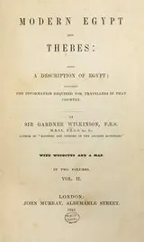 Cover of Modern Egypt and Thebes