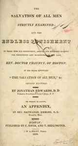 Cover of The salvation of all men strictly examined