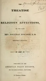 Cover of The treatise on religious affections ... somewhat abridged