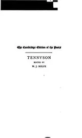 Cover of The poetic and dramatic works of Alfred lord Tennyson