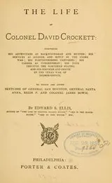 Cover of The life of Colonel David Crockett