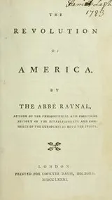 Cover of Révolution de l'Amérique