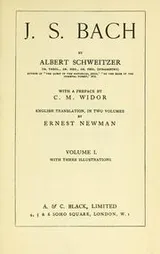 Cover of J. S. Bach
