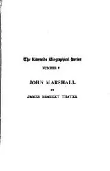 Cover of John Marshall