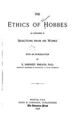 Cover of The ethics of Hobbes