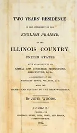 Cover of Two Years’ Residence in the Settlement on the English Prairie, in the Illinois Country, United States