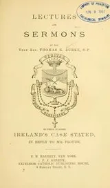Cover of Lectures and sermons