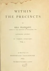 Cover of Within the precincts