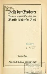 Cover of Pelle erobreren ...: roman