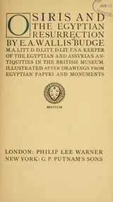 Cover of The gods of the Egyptians