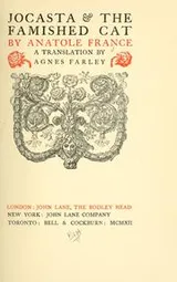 Cover of Jocasta & The famished cat