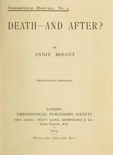 Cover of Death and After