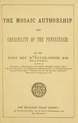 Cover of The Mosaic authorship and credibility of the Pentateuch
