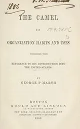 Cover of The camel