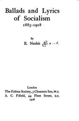 Cover of Ballads and lyrics of socialism, 1883-1908