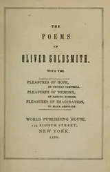 Cover of The poems of Oliver Goldsmith