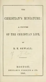 Cover of The Christian's miniature
