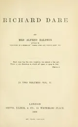 Cover of Richard Dare