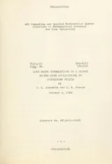 Cover of Long range correlations in a closed system with applications to nonuniform fluids