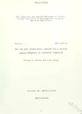 Cover of The one body Wigner-Moyal density for a locally linear potential of arbitrary dimension