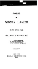 Cover of Poems of Sidney Lanier