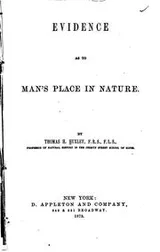 Cover of Evidence as to Man's Place in Nature