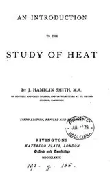 Cover of An introduction study of heat