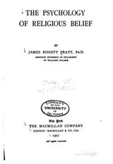 Cover of The Psychology of Religious Belief