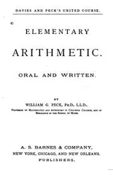 Cover of Elementary Arithmetic, Oral and Written