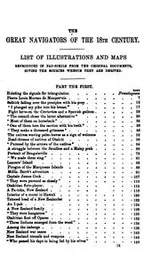 Cover of The great navigators of the eighteenth century