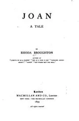 Cover of Joan: A Tale