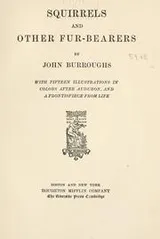 Cover of Squirrels and other fur-bearers