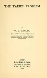 Cover of The tariff problem