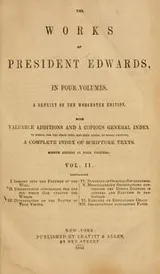 Cover of The works of President Edwards