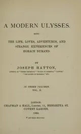 Cover of A modern Ulysses