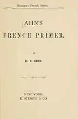 Cover of Ahn's French primer