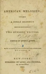 Cover of American melodies