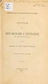 Cover of Annexation of the Hawaiian Islands