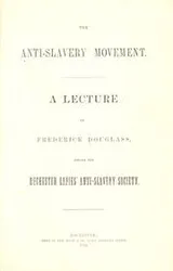 Cover of The anti-slavery movement