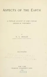Cover of Aspects of the earth