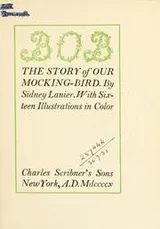Cover of Bob; the story of our mocking-bird
