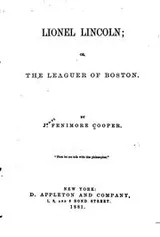 Cover of Lionel Lincoln