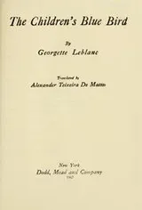 Cover of The children's Blue bird