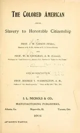 Cover of The colored American